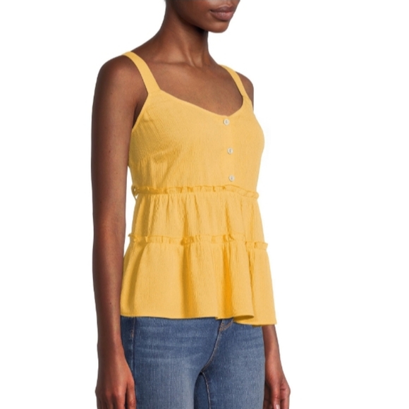 Tiered Babydoll Cami Tank Top - Picture 2 of 5